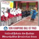 Festival Bahasa dan Budaya Menumbuhkan Kreativitas Siswa