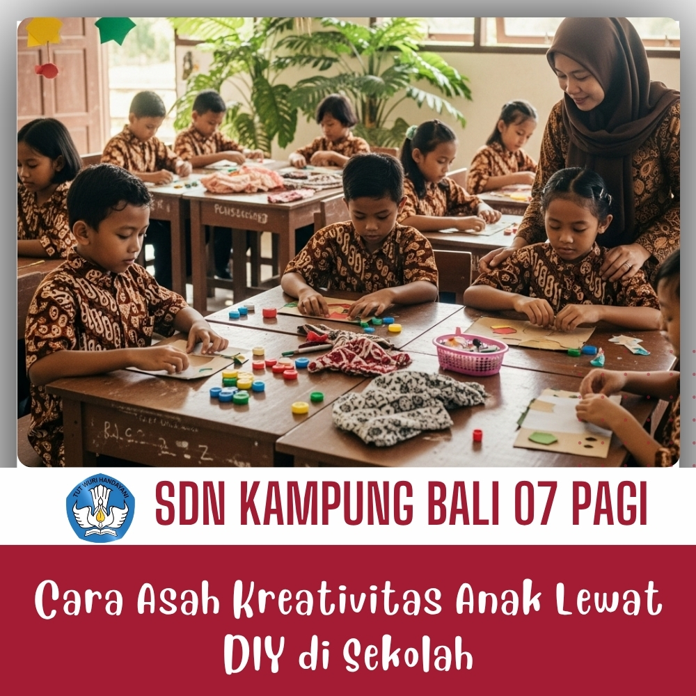 Cara Asah Kreativitas Anak Lewat DIY di Sekolah