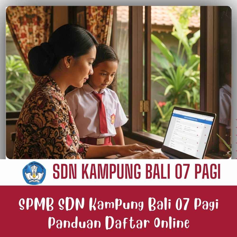 SPMB SDN Kampung Bali 07 Pagi Panduan Daftar Online Javabetsport