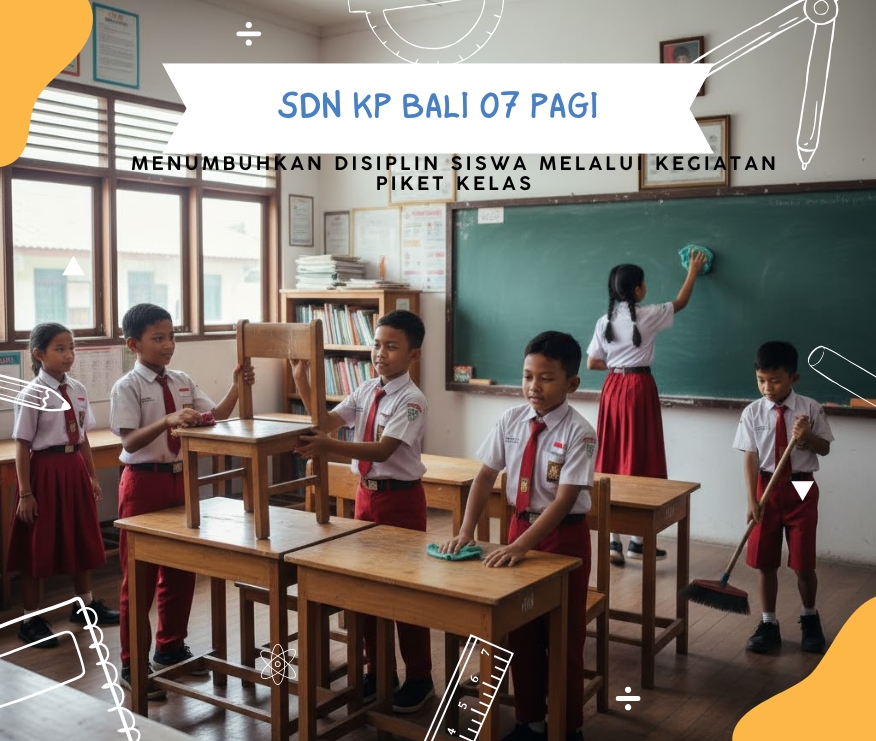 Menumbuhkan Disiplin Siswa Melalui Kegiatan Piket Kelas